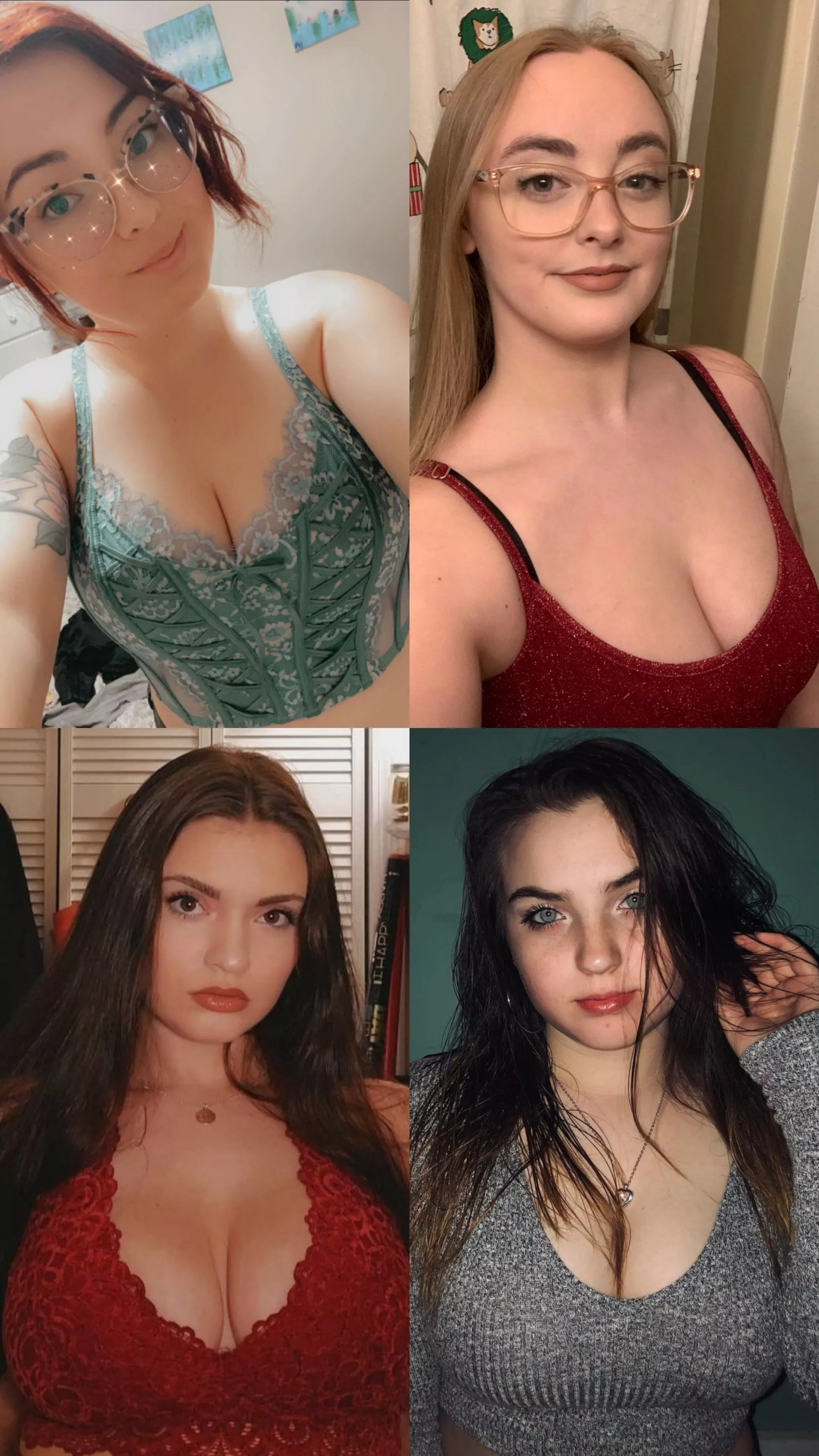 It's Saturday night, you have [4] notifications. Who are you responding to?