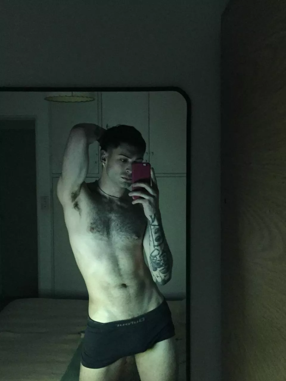 Lick it and feel it.