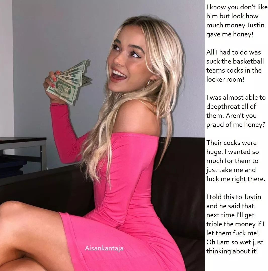 Look how much money he gave me!