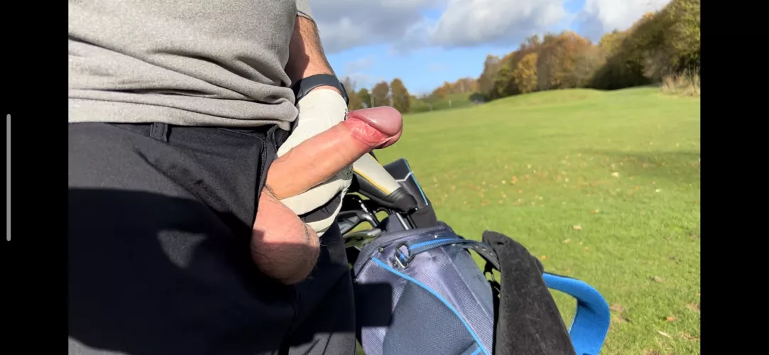 Naughty golfing day 😳