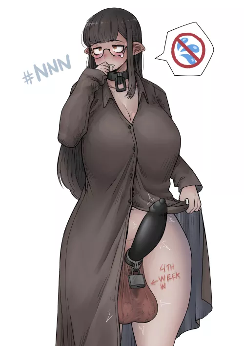 No nut November is hard on her aching balls