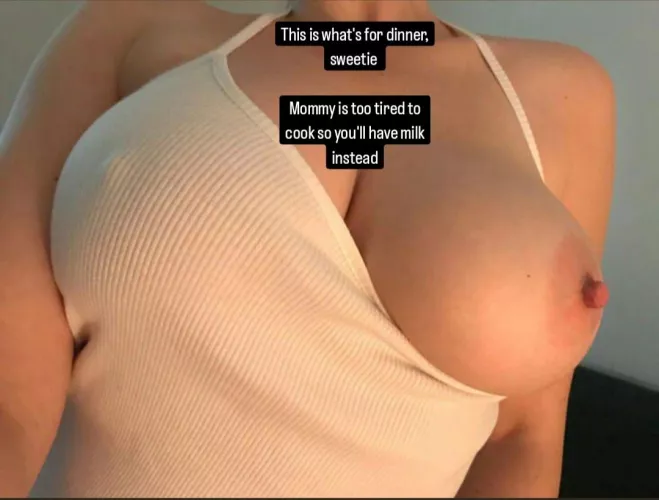 Not a bad dinner, mom