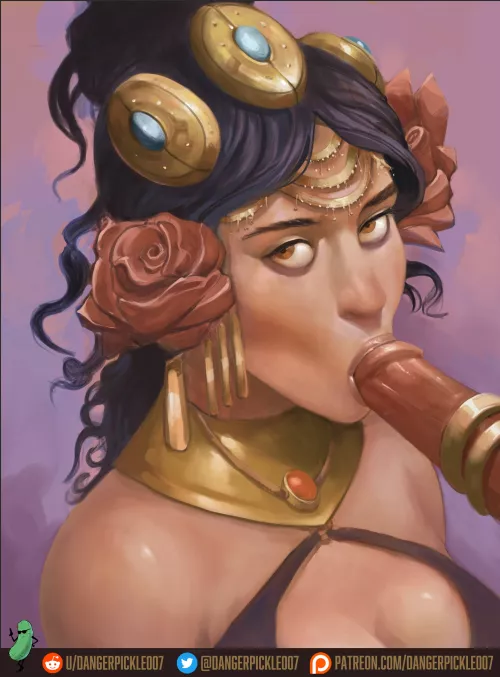 OC Sorceress works her other magic [DangerPickle007]