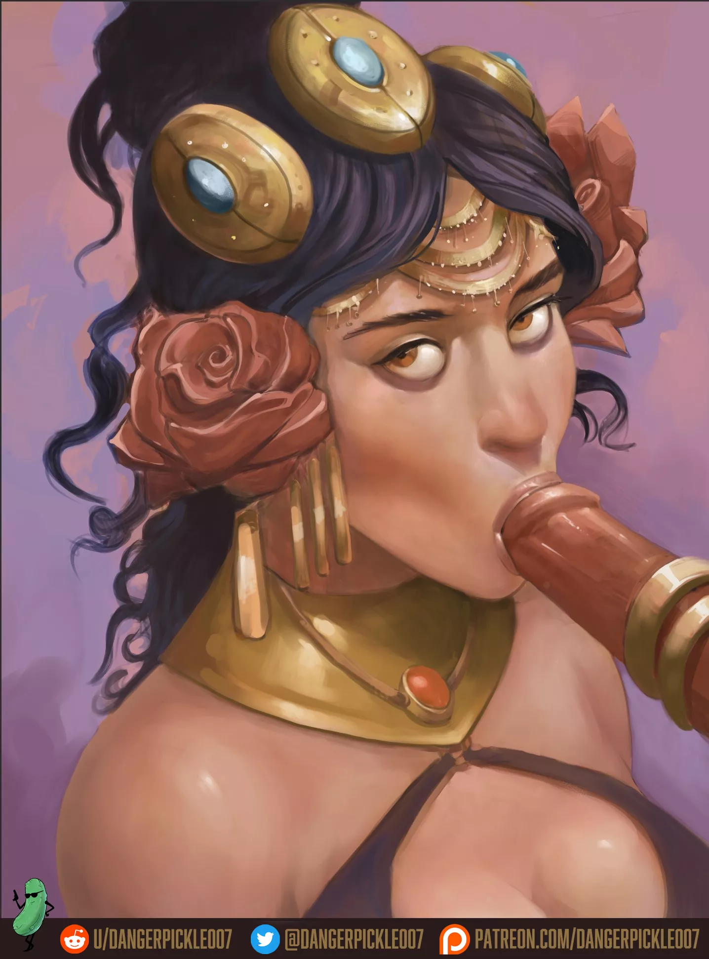 OC Sorceress works her other magic [DangerPickle007]