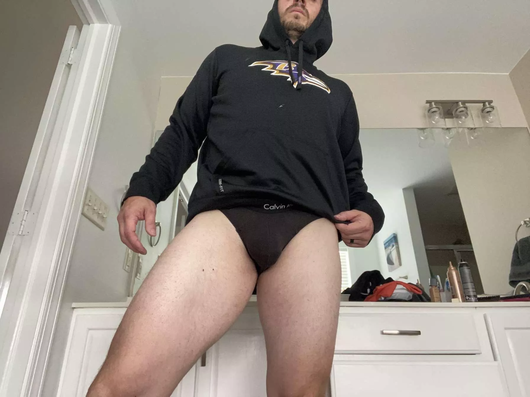 The old bathroom selfie