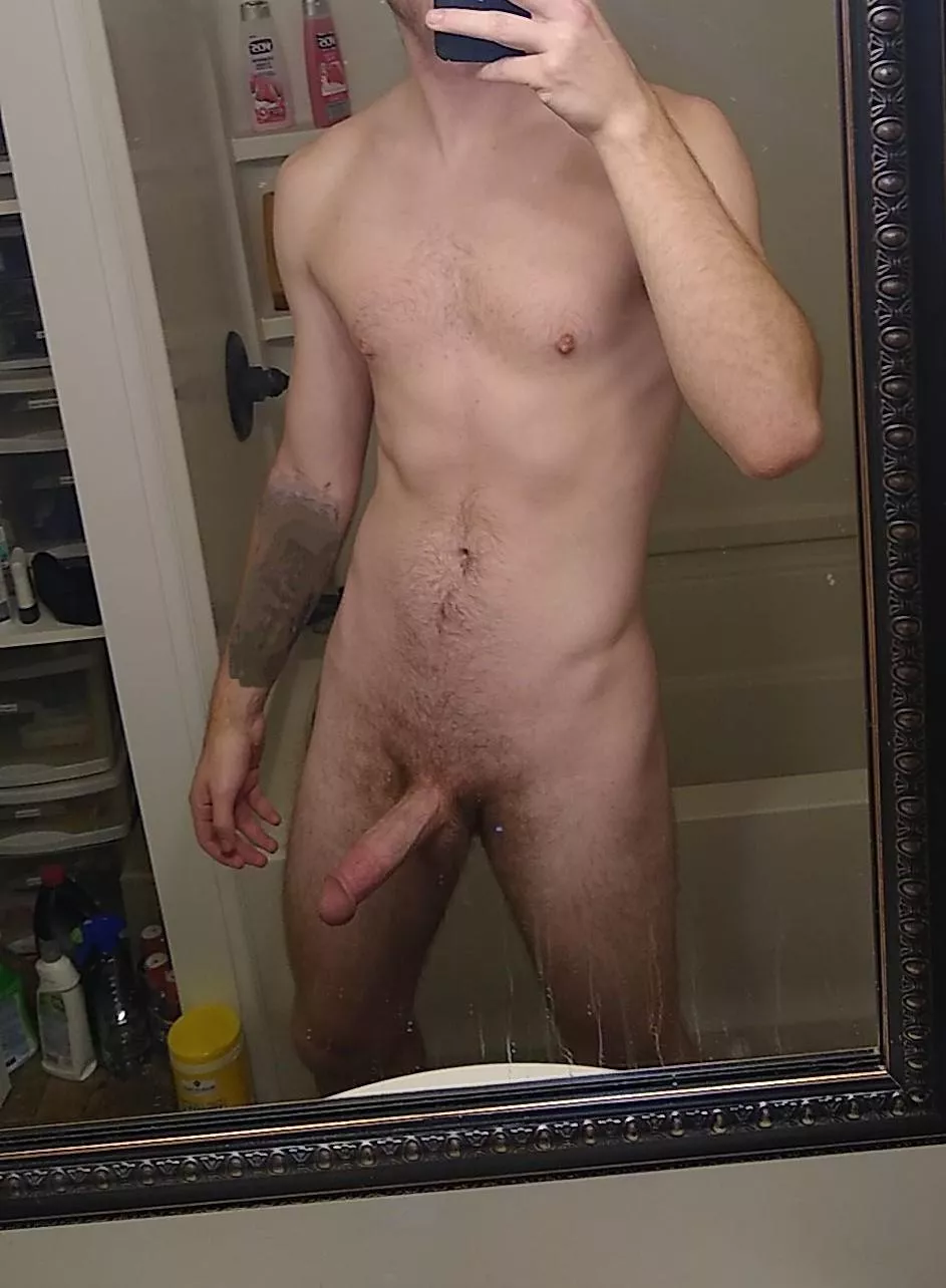 What do you think of my fit body and fat cock?