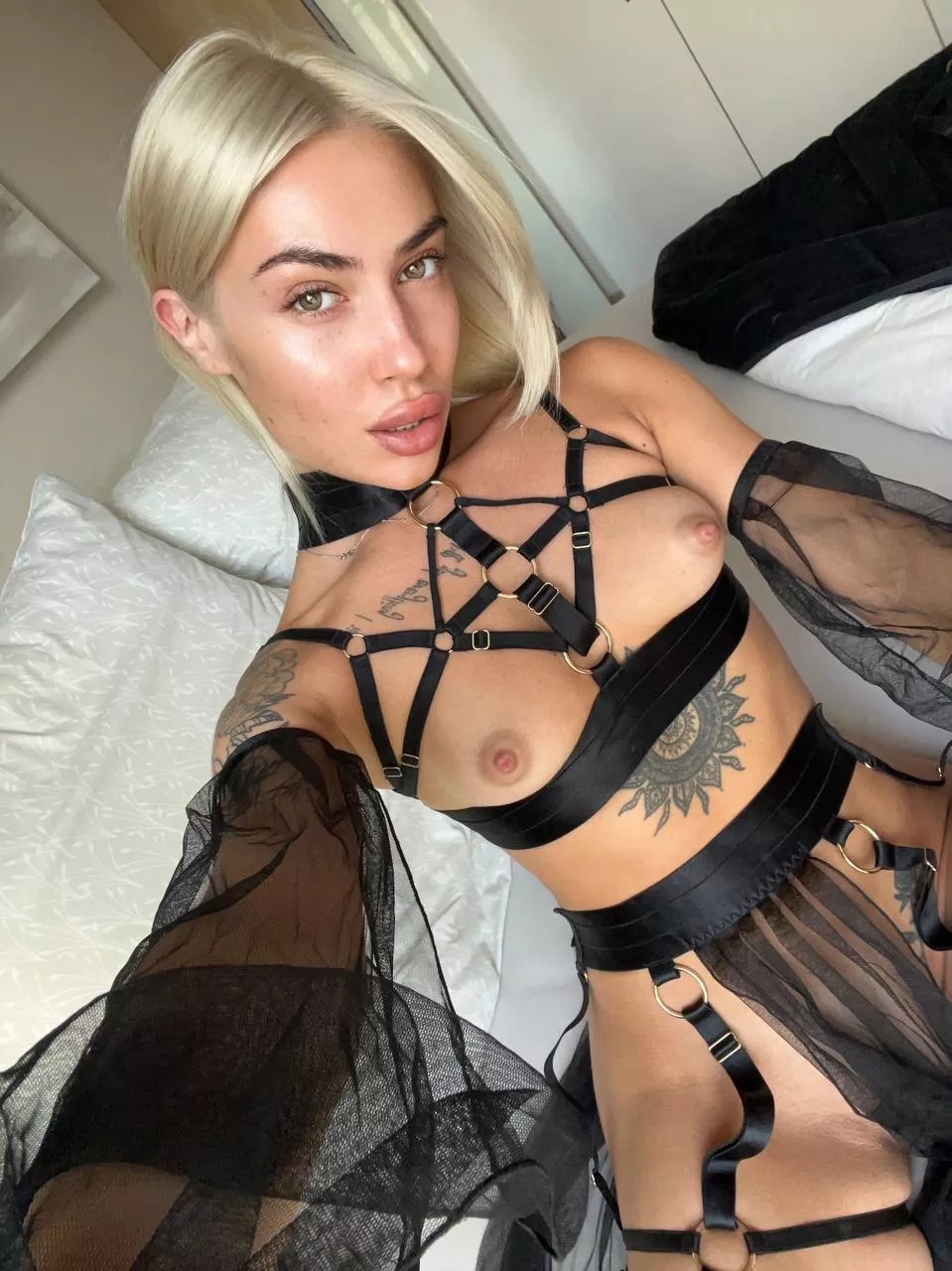 Would you drink milk from my breasts knowing that my mom is in the next room