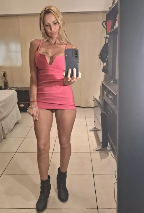 You just have to look closer under my dress