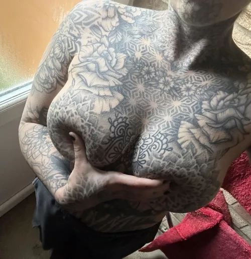Your favourite pair of tattooed tits