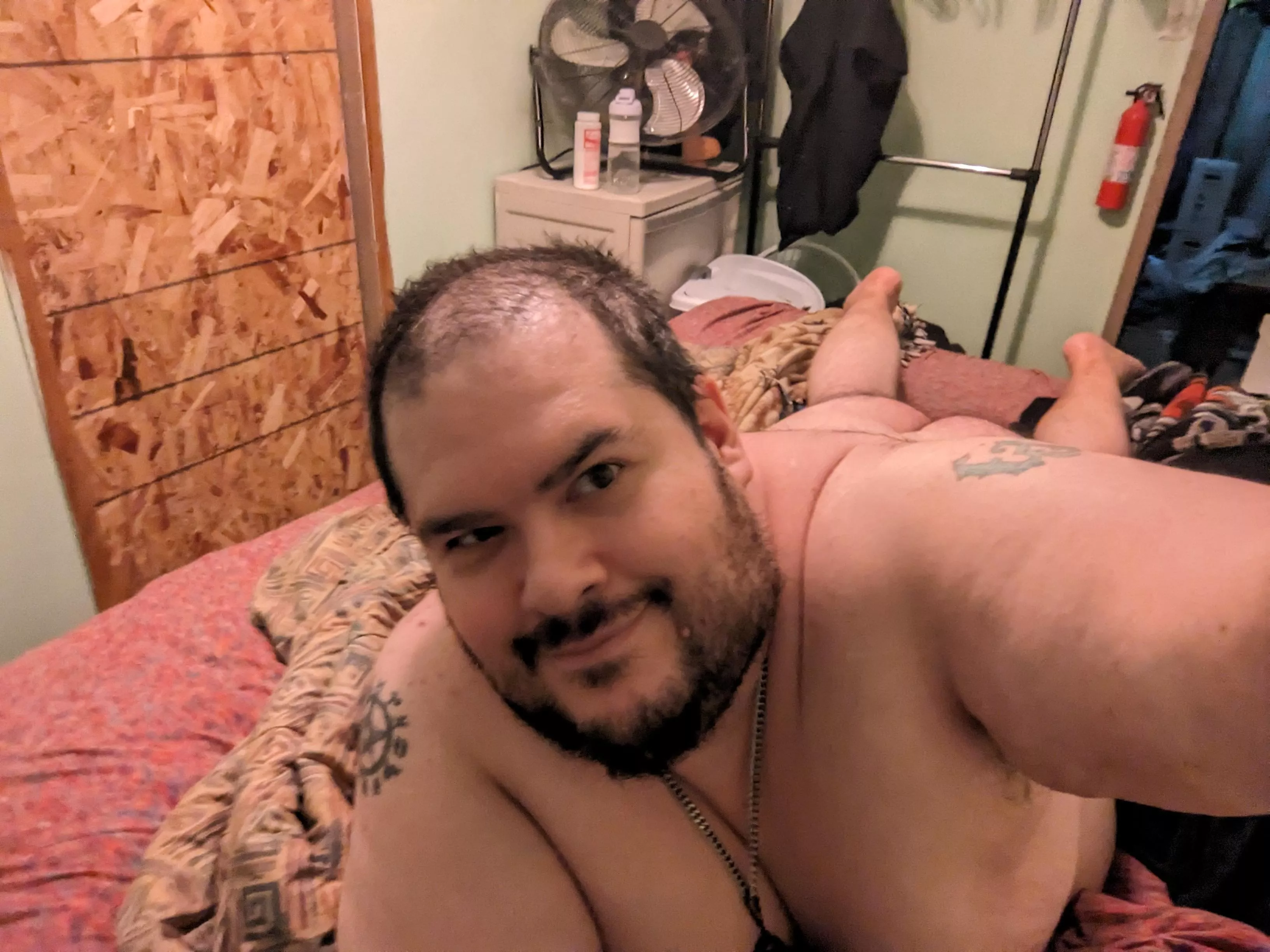 Aging (43) chub here need to shave my head again