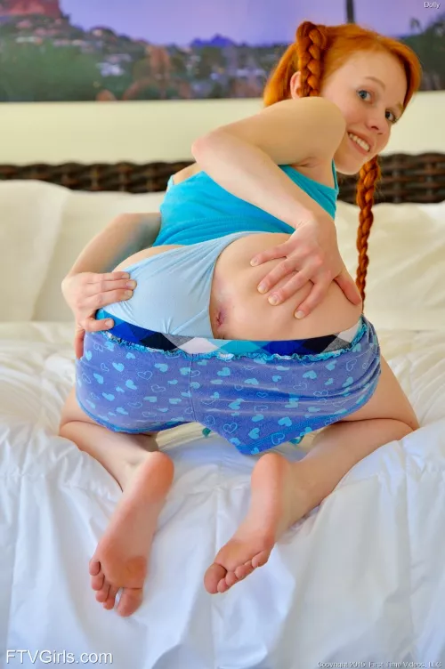 Anyone wants do destroy her tight and warm shithole, convulsing around our cocks making her scream.