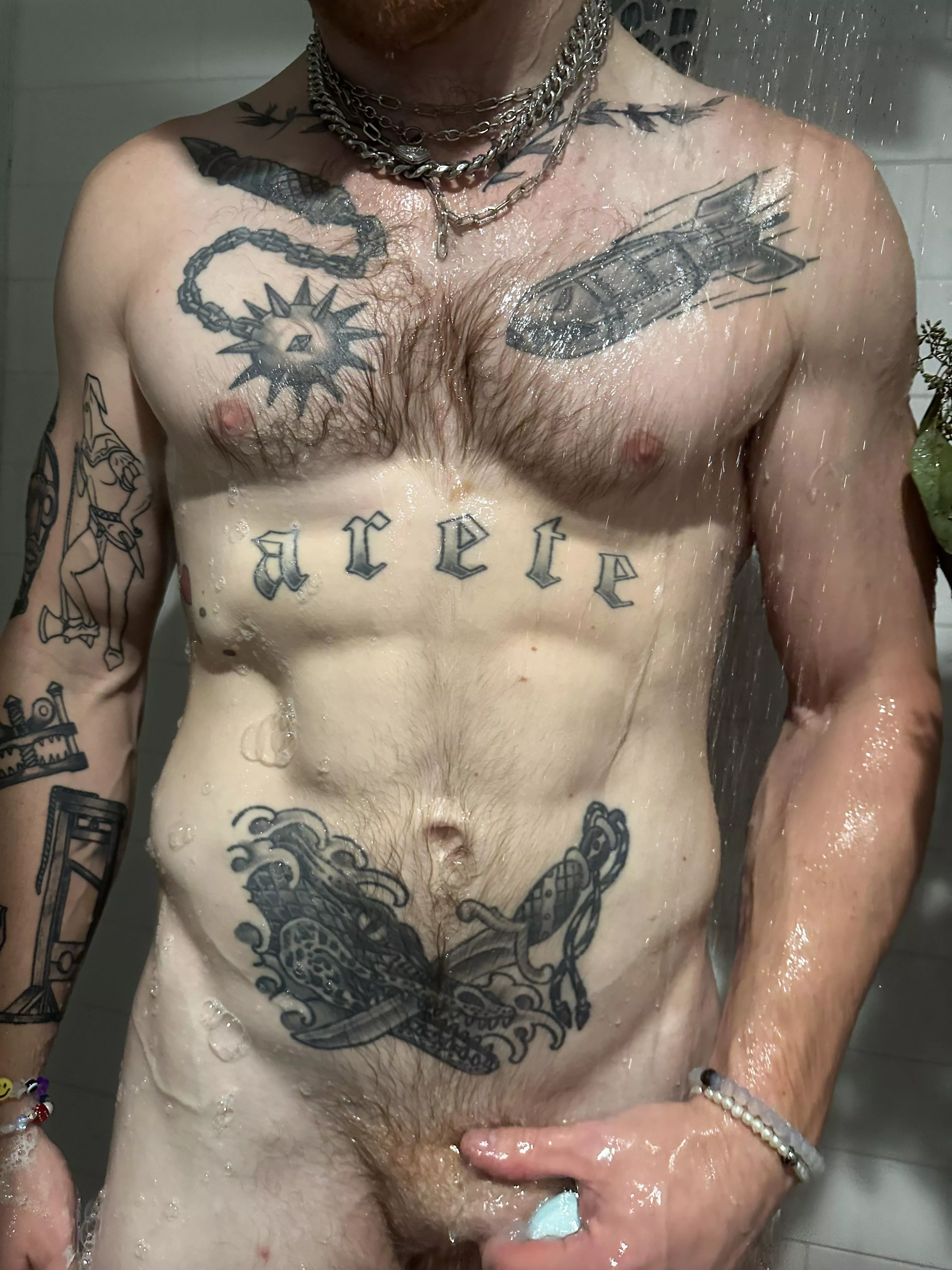 Are you gonna keep staring or get on your knees?