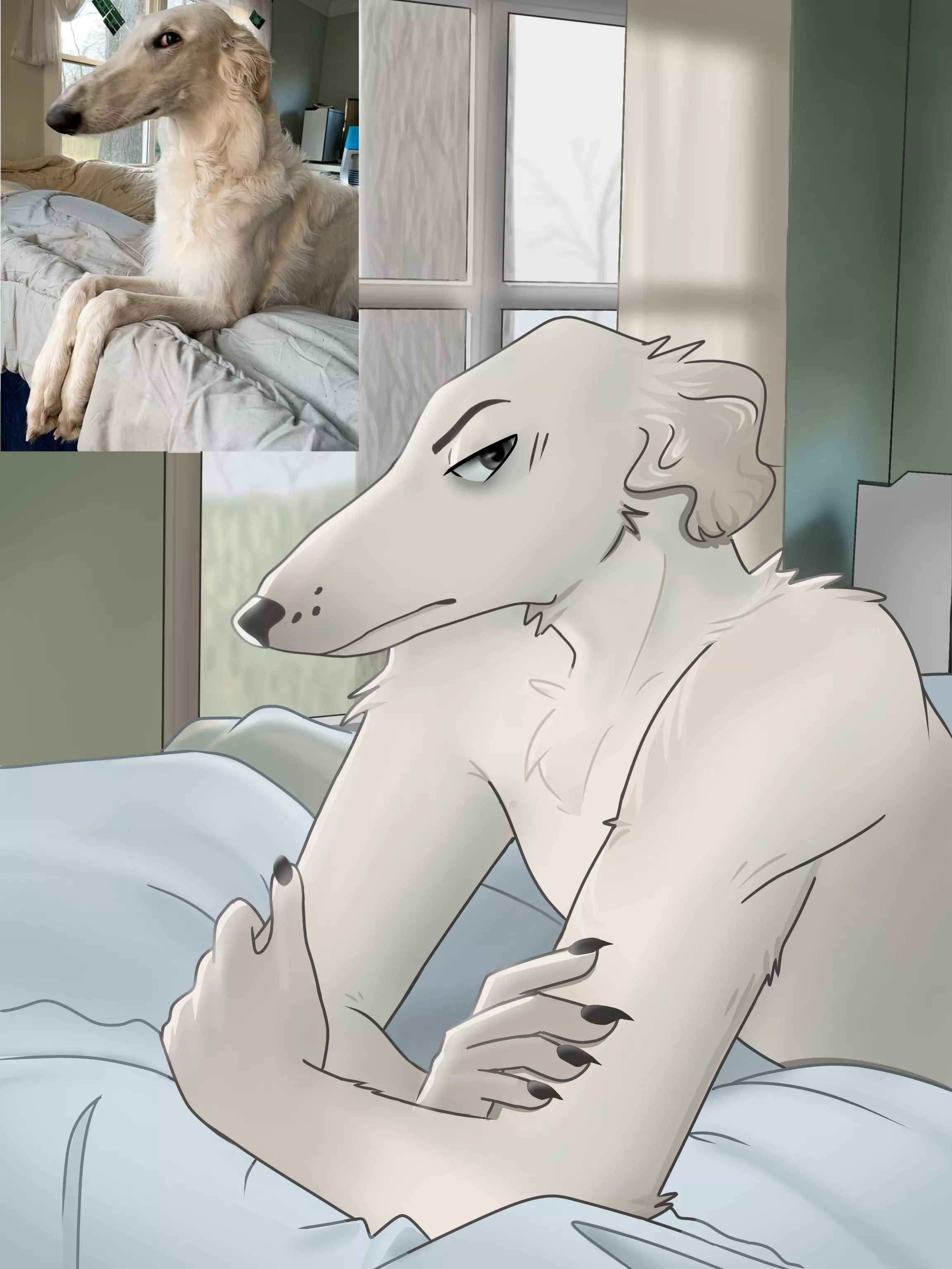 Bombastic side eye (Art by me)