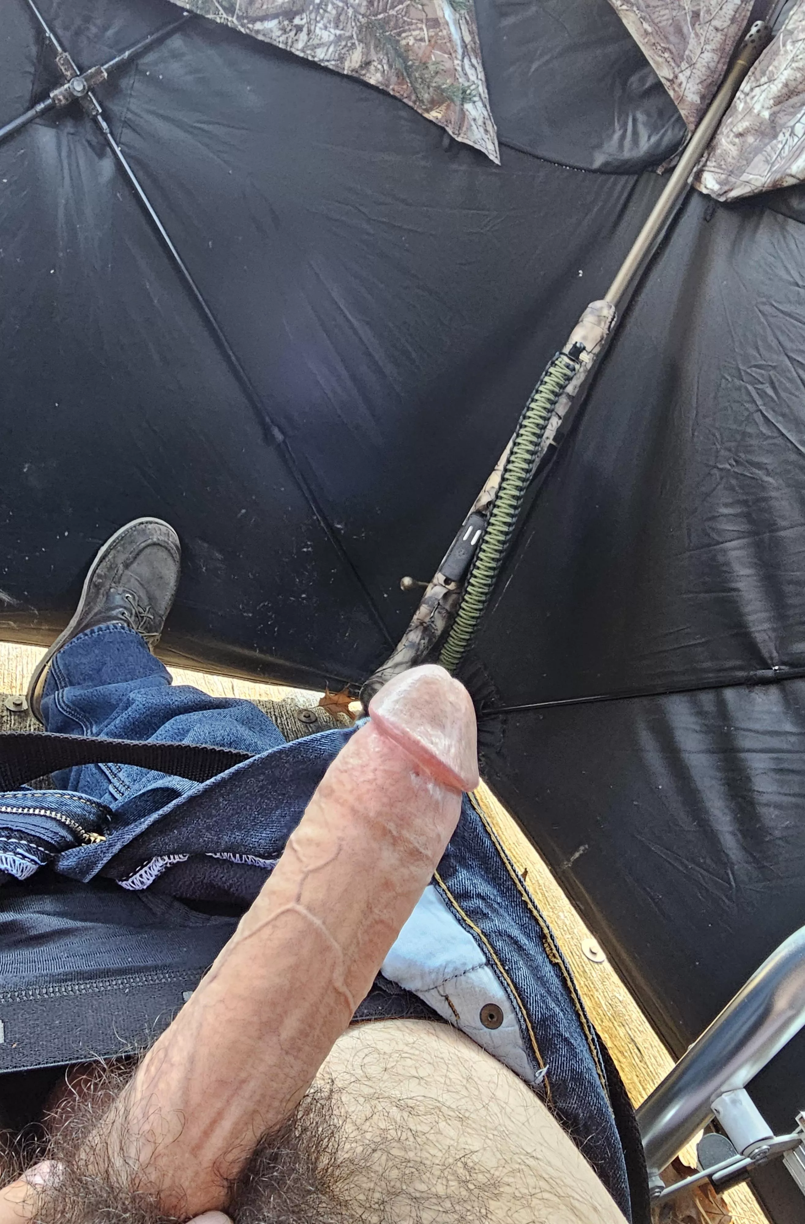 Brought the big gun out hunting! 😉😋