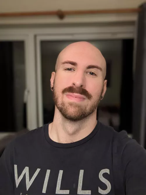 Bye beard, hello tash