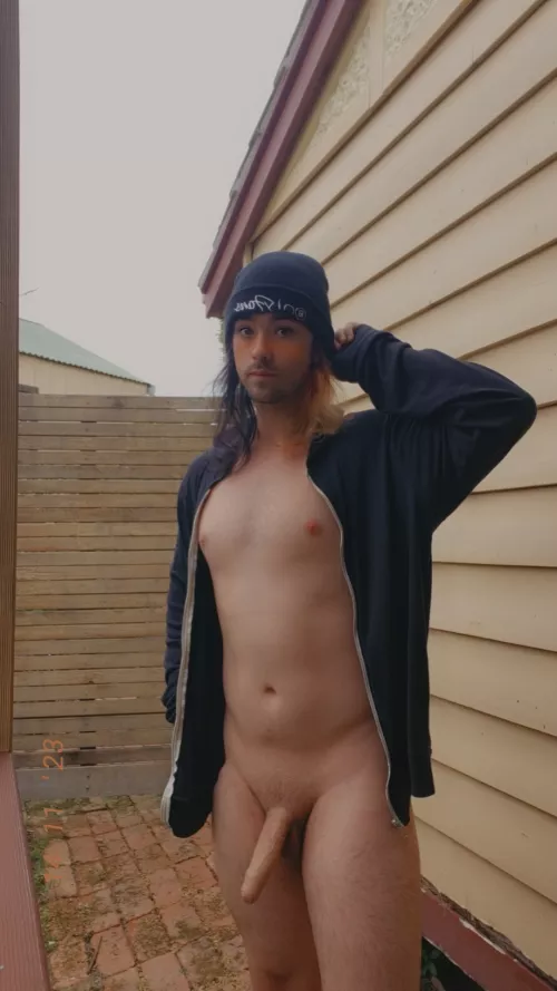 Enjoying the cloudy weather