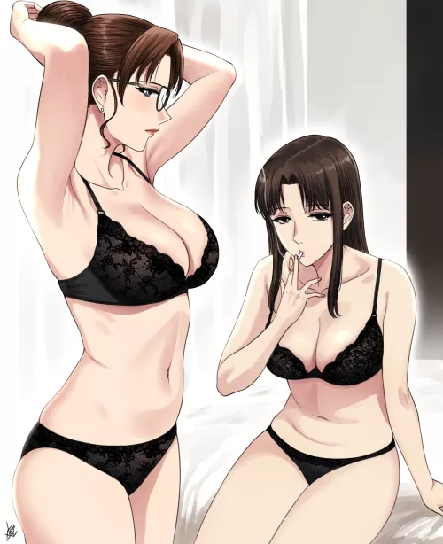 Eri Kisaki & Atsuko Urameshi [Detective Conan & YuYu Hakusho]