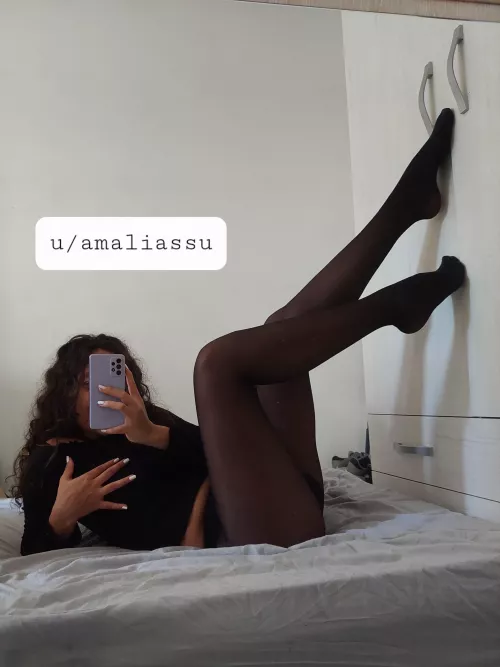 Goddess legs in pantyhose, made to worship.
