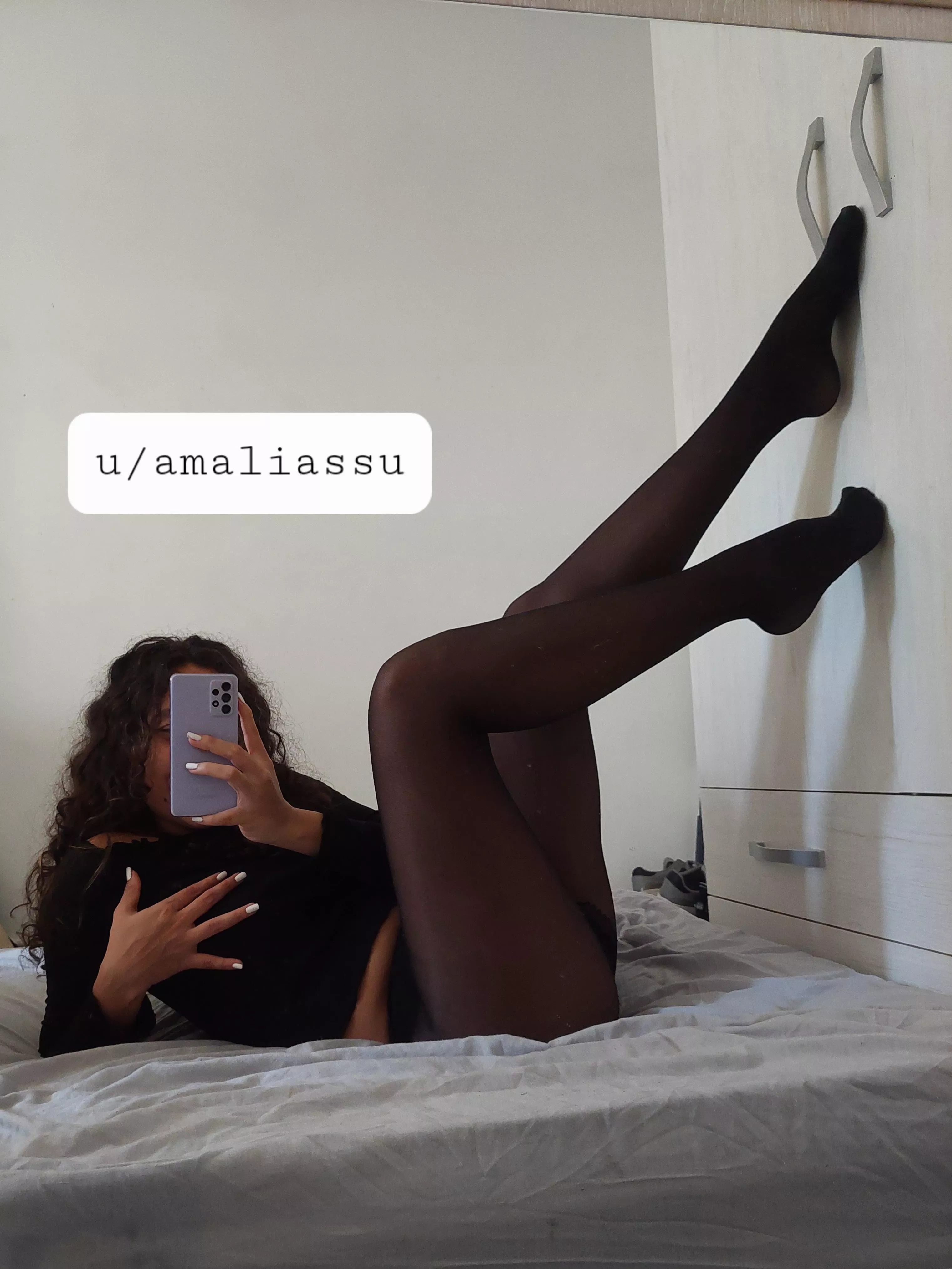 Goddess legs in pantyhose, made to worship.