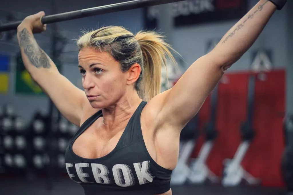 I actually train chest