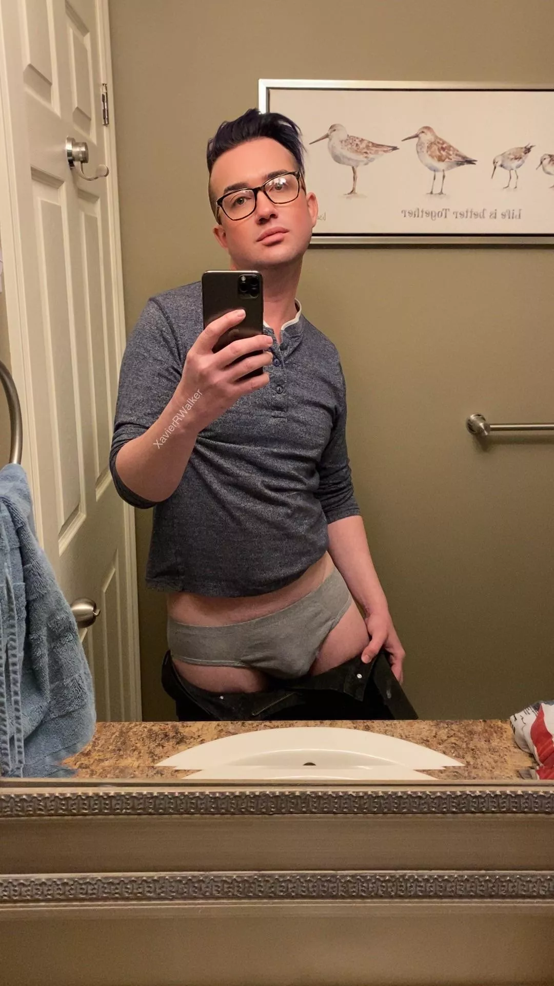 I dropped my pants for you. How’s the view?