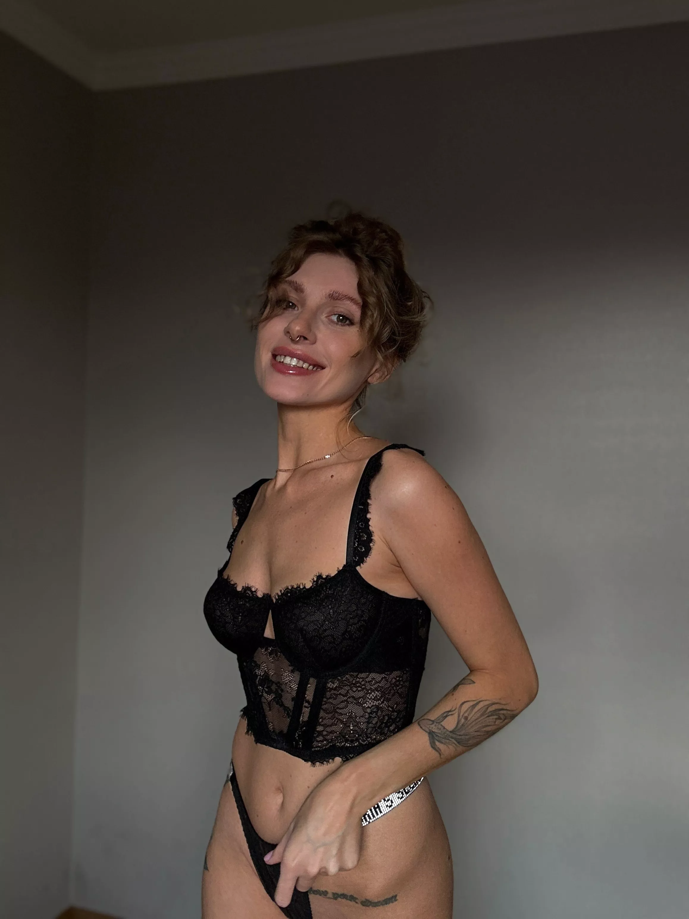 I hope my smile attracts more than my body