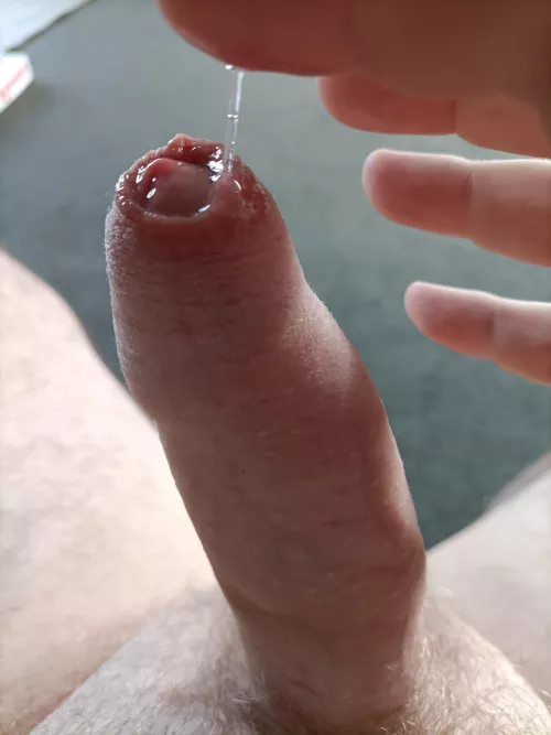 Jesus I've only just showered! Can anyone lick this up then fully drain it? 💦💦