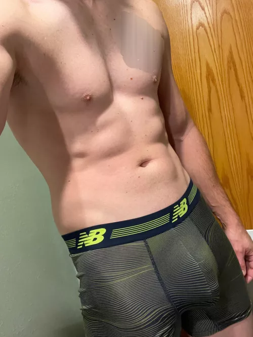 Just a faint one on my way to the gym