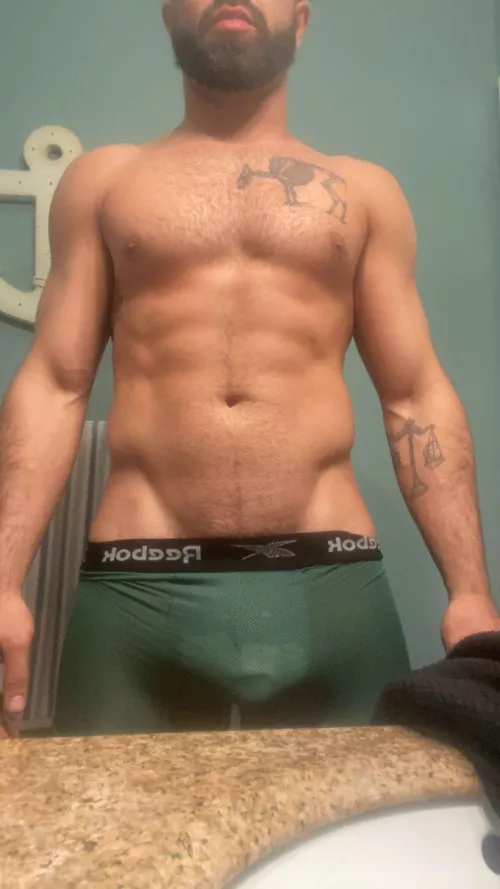 Just a little sweaty