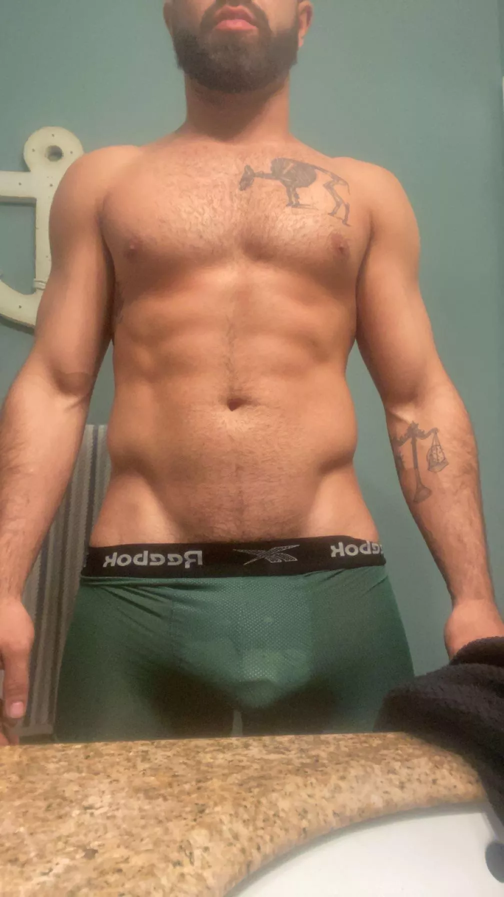 Just a little sweaty