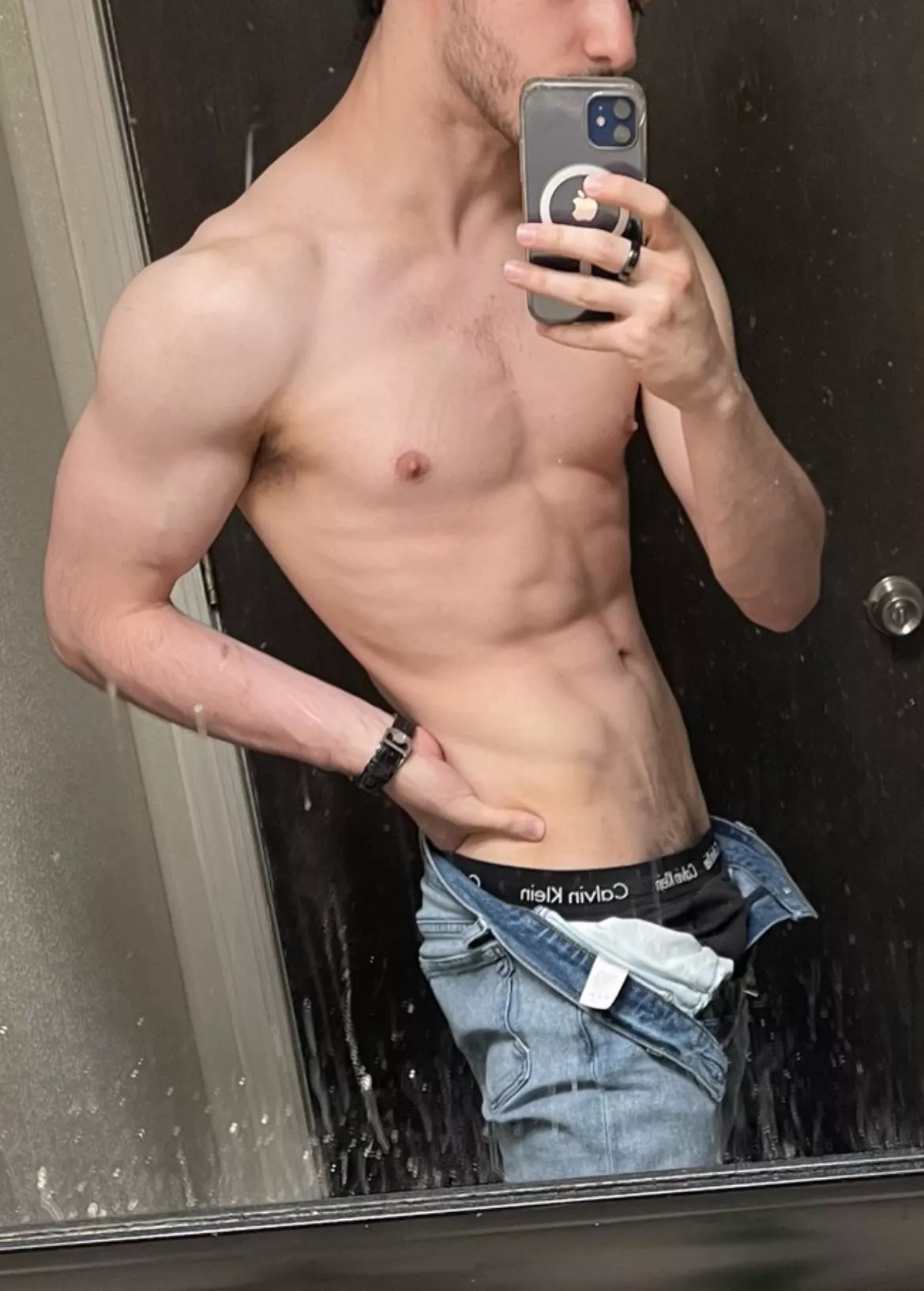 love getting my jeans pulled off 😈