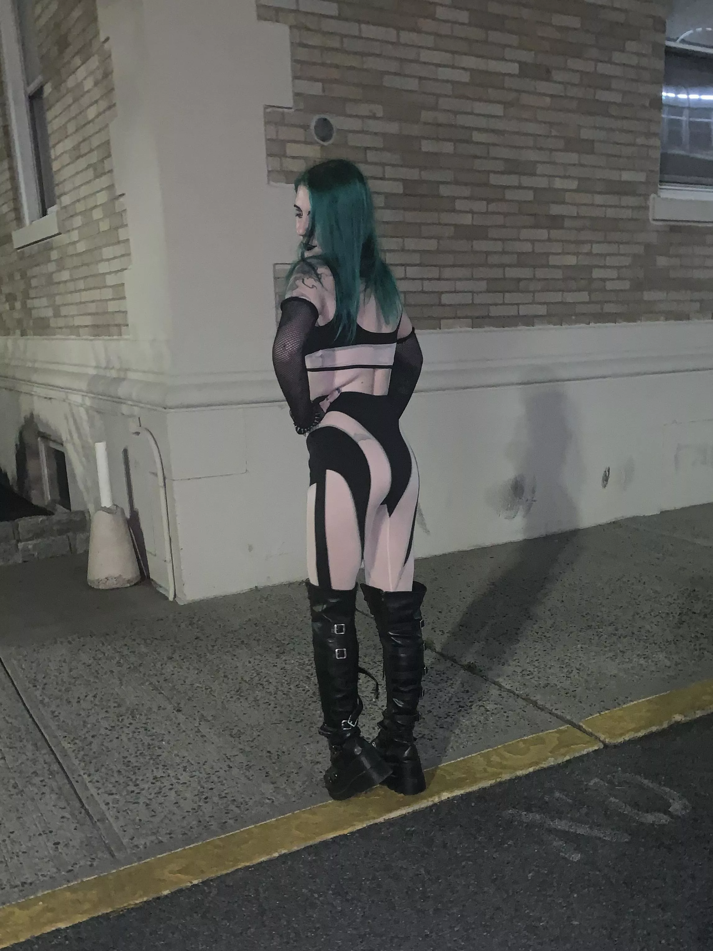 More skin than fabric