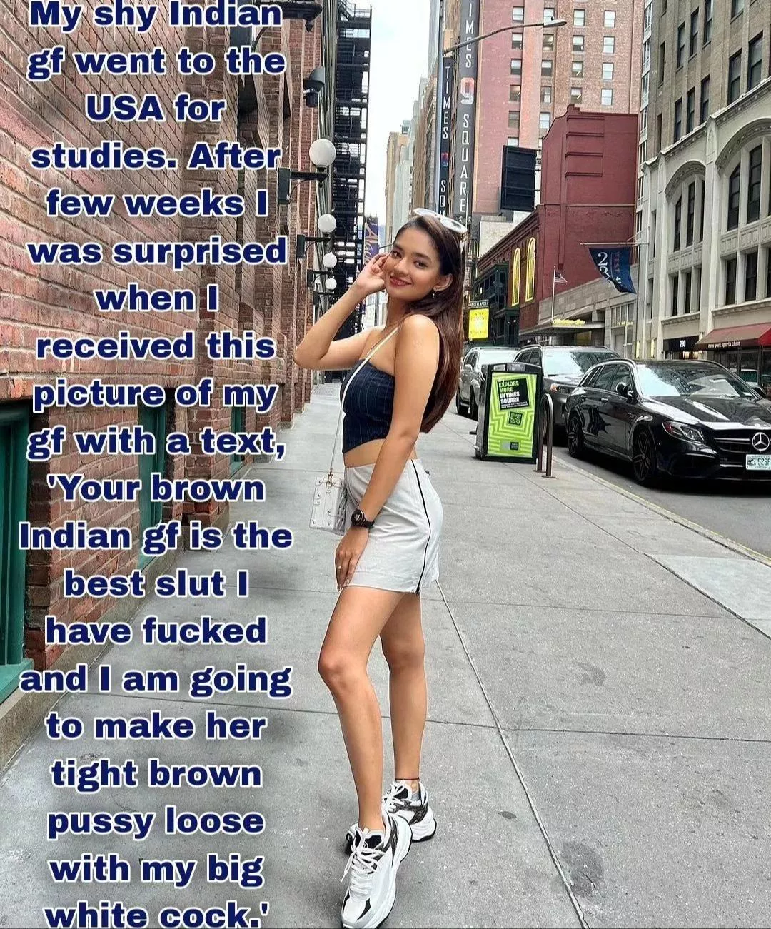 My brown Indian gf now gets banged by bwc everyday while video calling me to show me how bigger and better her white bull is. Actress - Anushka Sen.