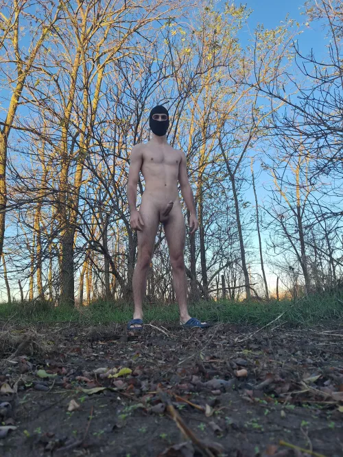 Near the nearby forest😁(M)