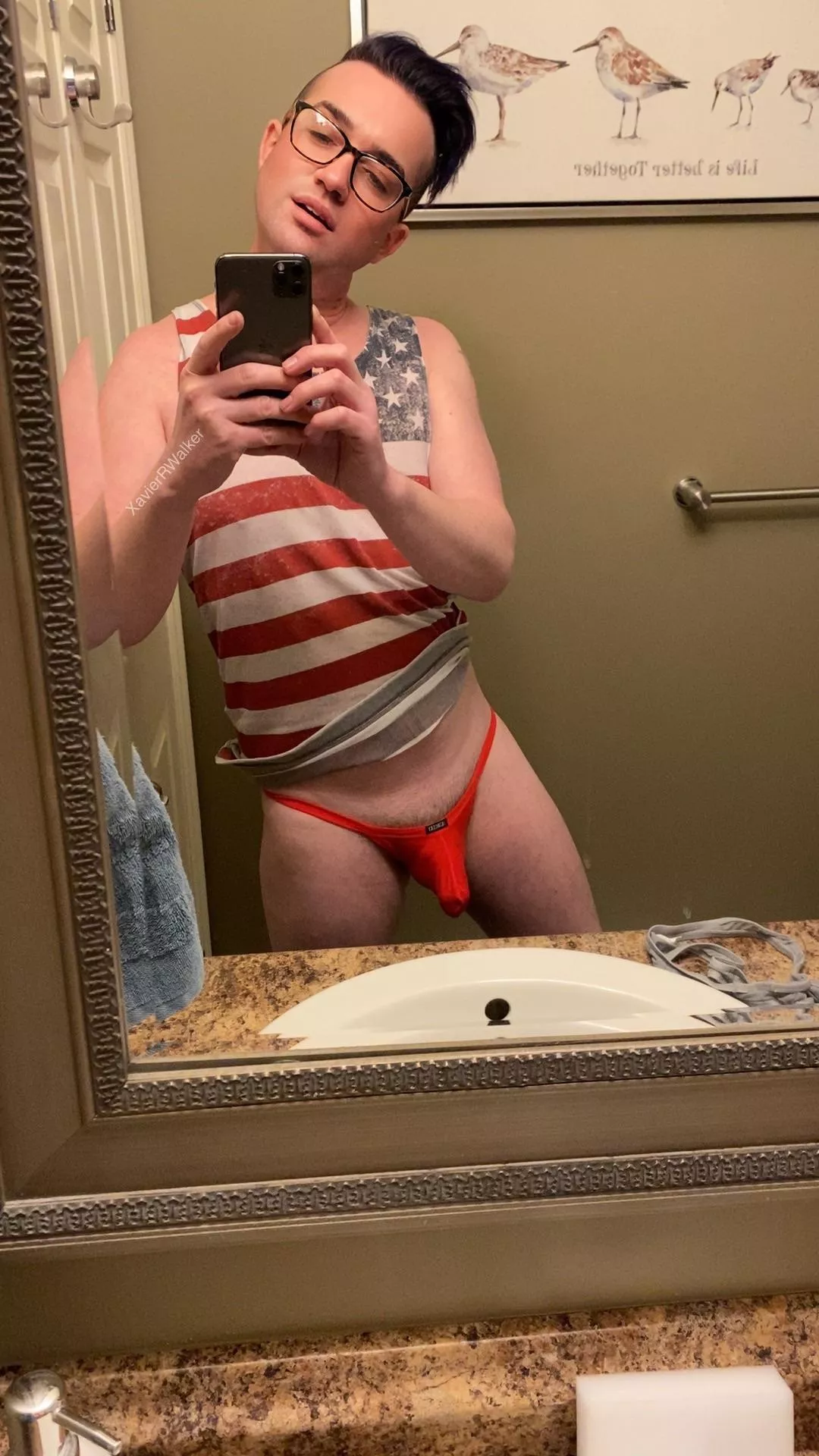 (NSFW) red white and blue 😆