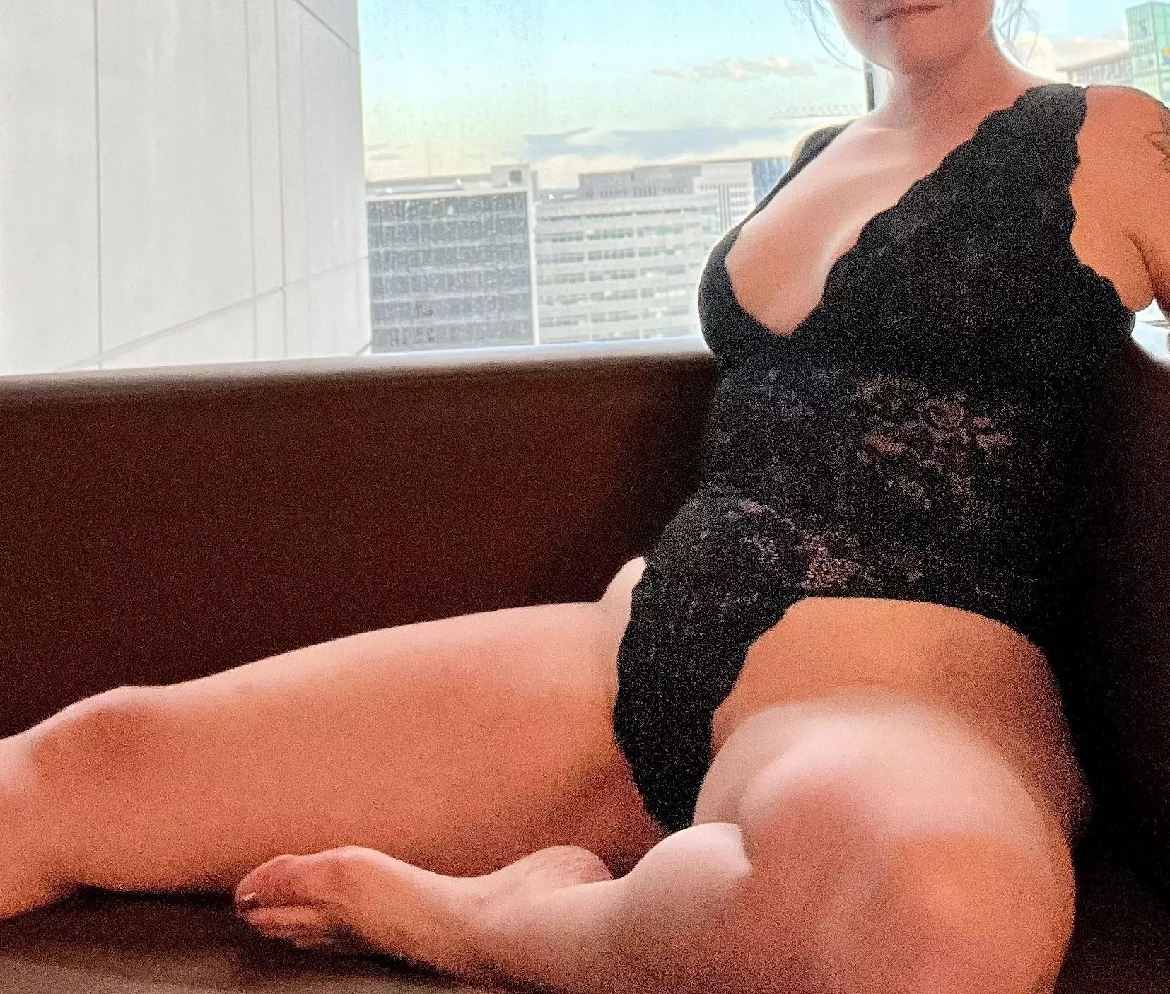 On a business trip hubby asked what I wore last night…