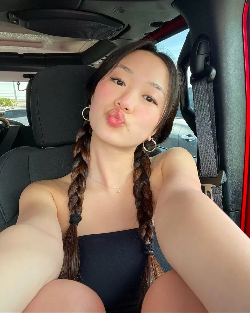 Perfection Pretty face Pouty lips and Pigtails