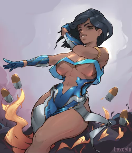 Pharah alt skin - Ready for some fireworks! (lexcelu)