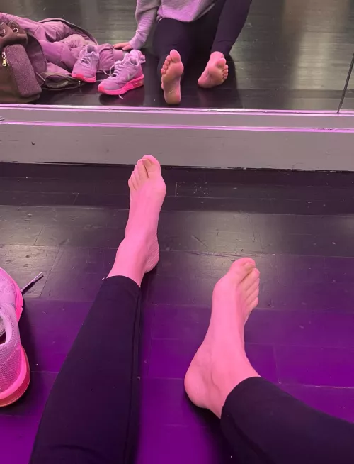 Post yoga feet