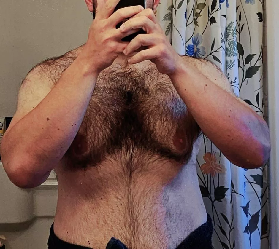 Roses are red, violets are blue, I'm wearing a towel and waiting for you