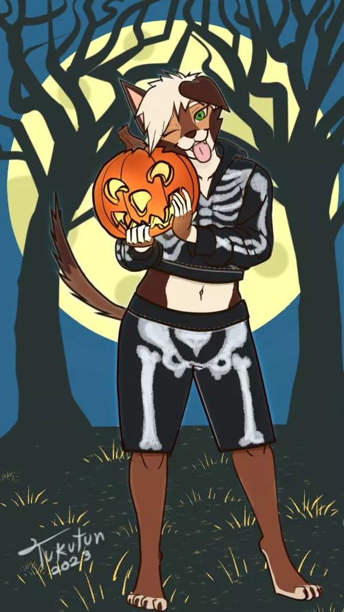 Spooky Doggo (Art by me)