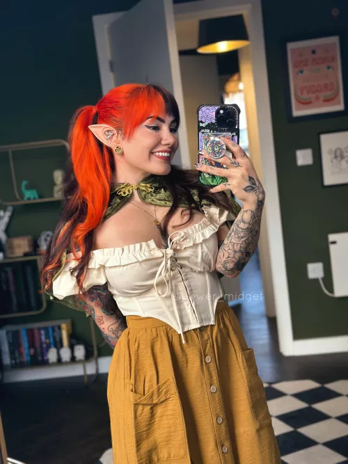 The ears stay on 😈