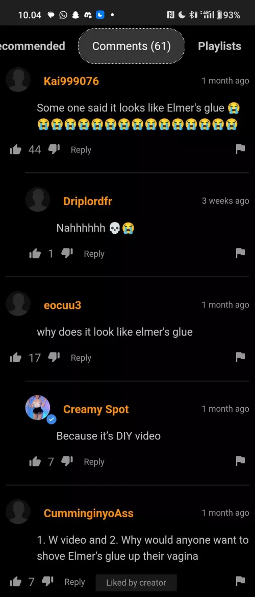 The elmer's glue incident