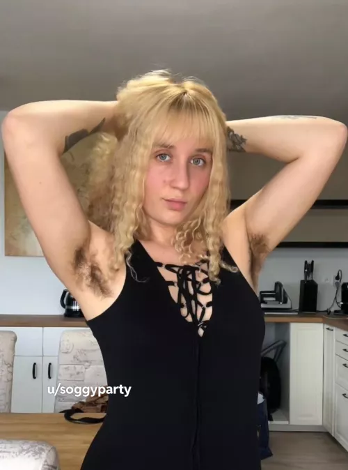 What caught your attention first, my eyes or my hairy pits?