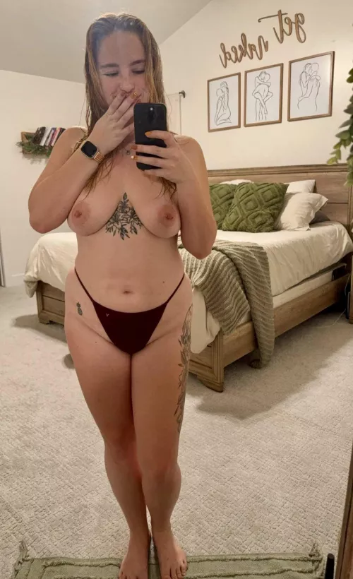 Your best friend’s wife sends you this, what do you do?