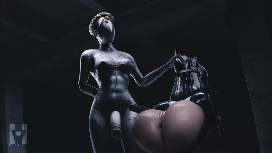 2B x Atomic Heart (Hv) [NieR:Automata/Atomic Heart]