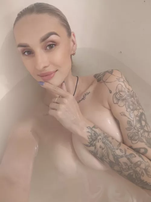 A warm bath helps you relax well