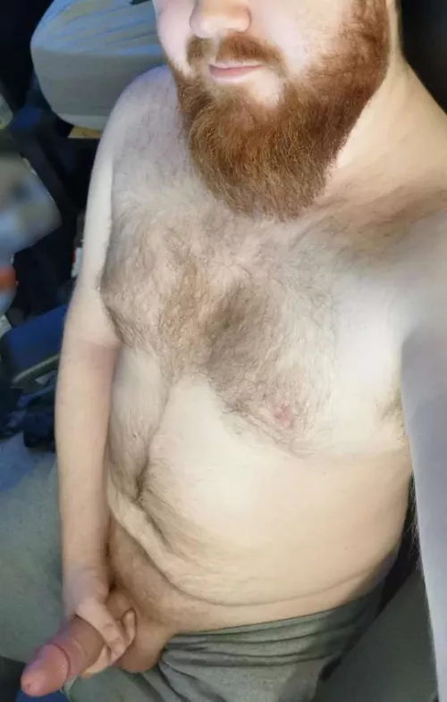 Beard, Boner, and Grey Sweats
