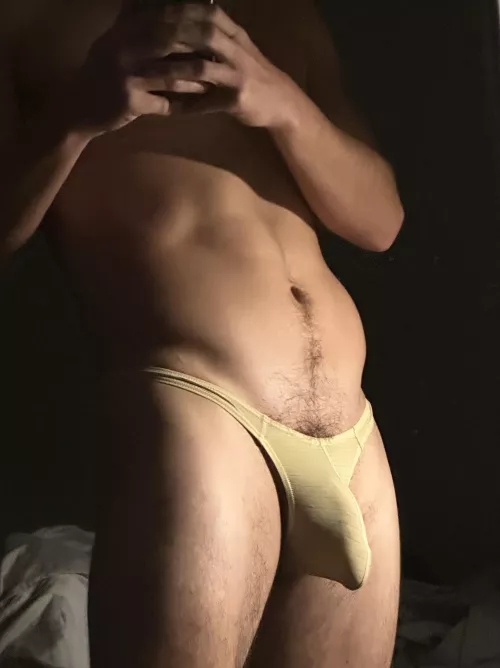 Beige Thong