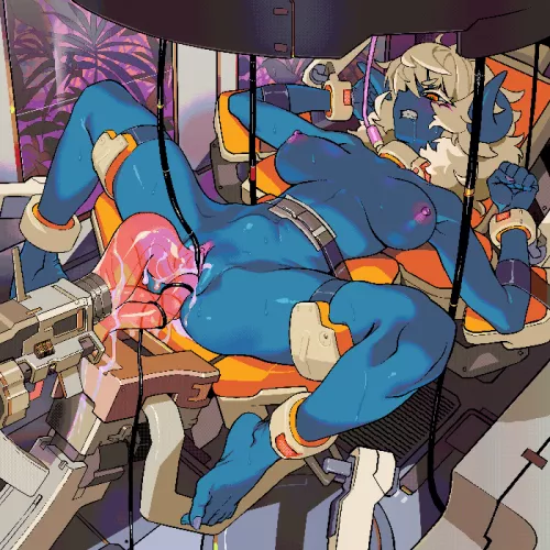 Breaking her in (@KEZIMEro)